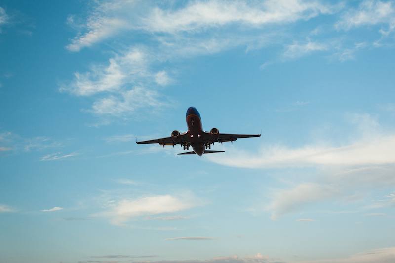 airplane flying