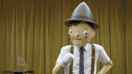 Pinocchio 'you have potential' gif