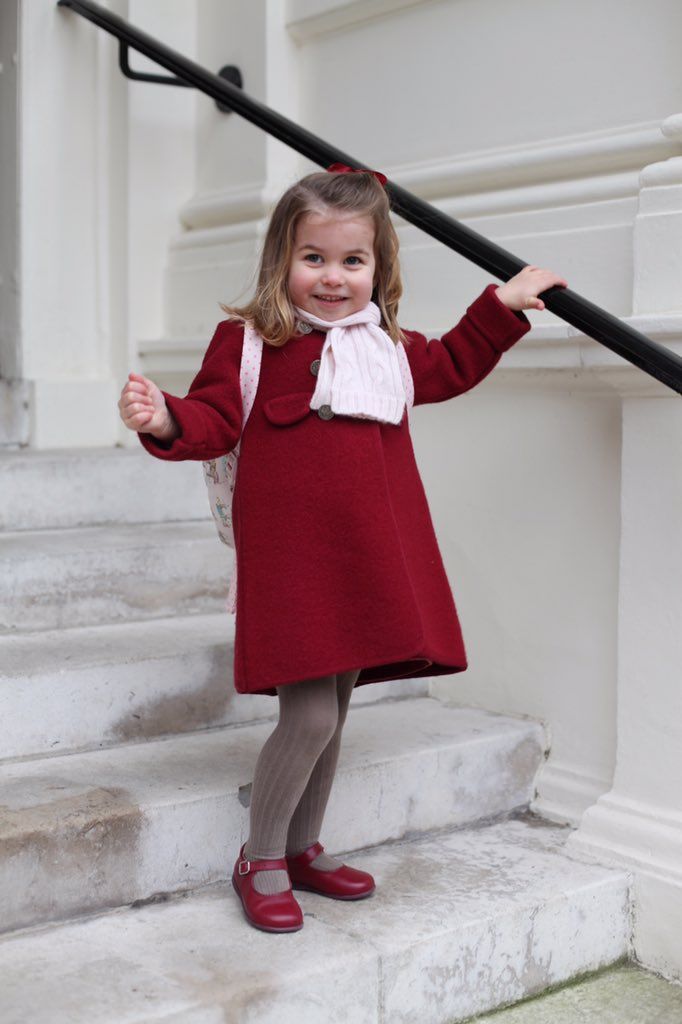 Princess Charlotte starts School
