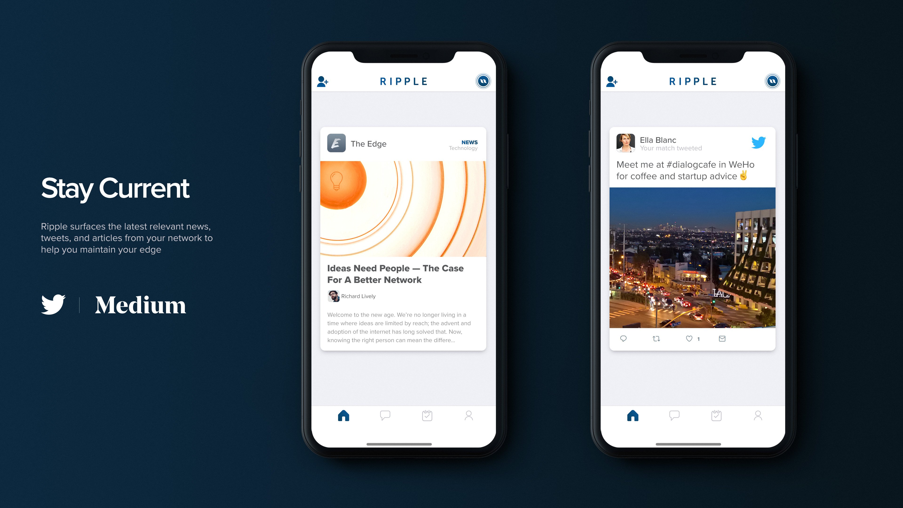 Ripple networking app News