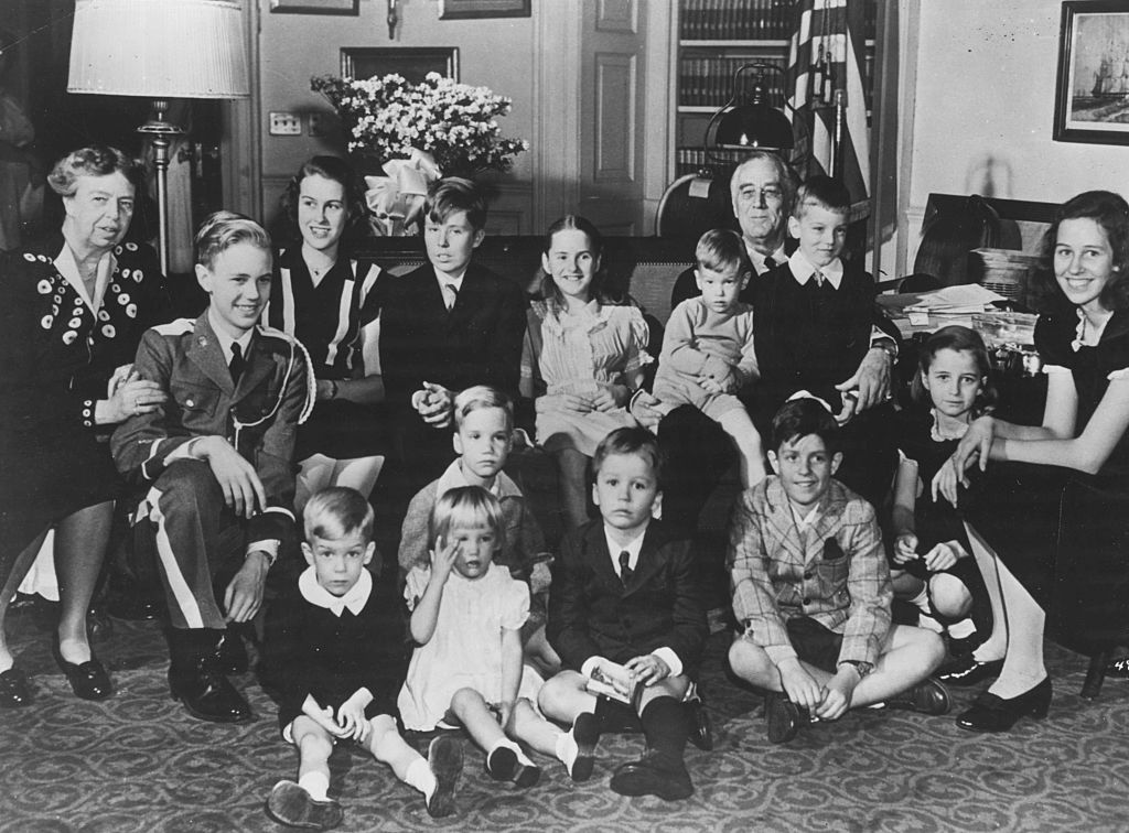 Franklin D Roosevelt And His Grandchildren
