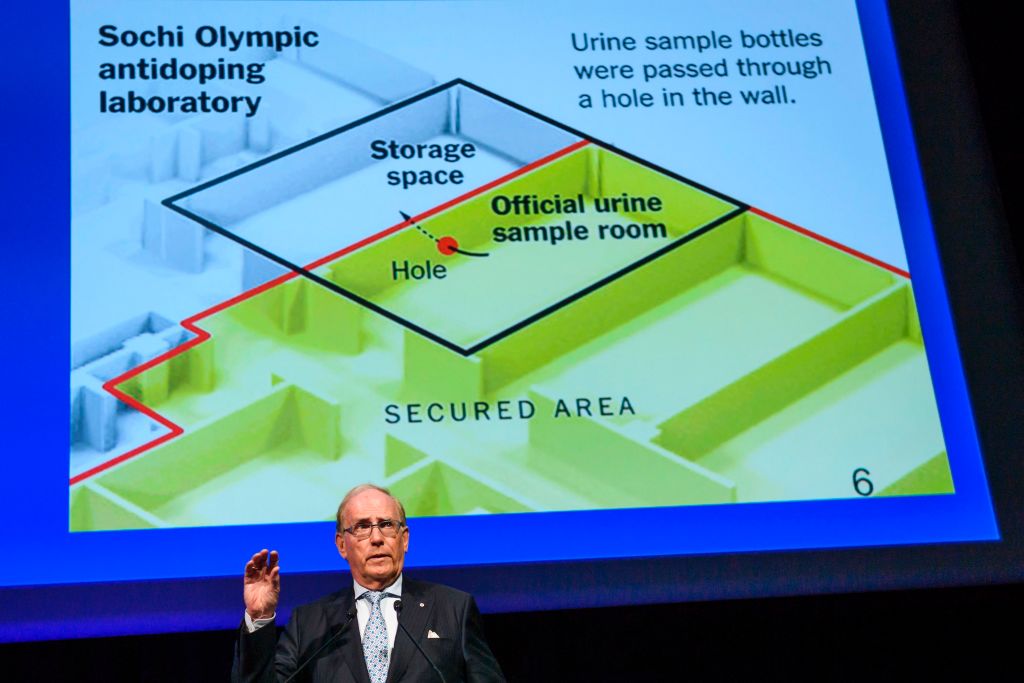 Canadian lawyer Richard McLaren, who produced a report for the World Anti-Doping Agency