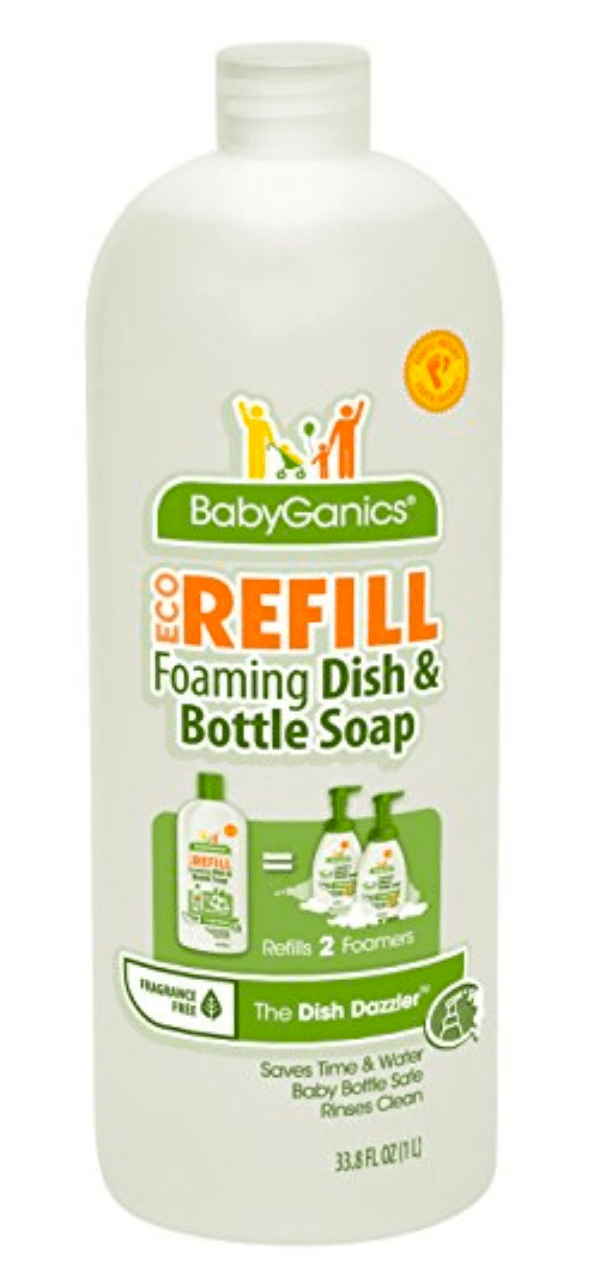 BabyGanics dish soap