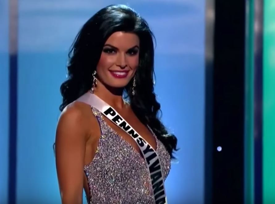 Miss Pennsylvania Sheena Monnin competes in the Miss USA Pageant.
