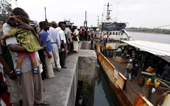 Arrival of Somali pirate hostages