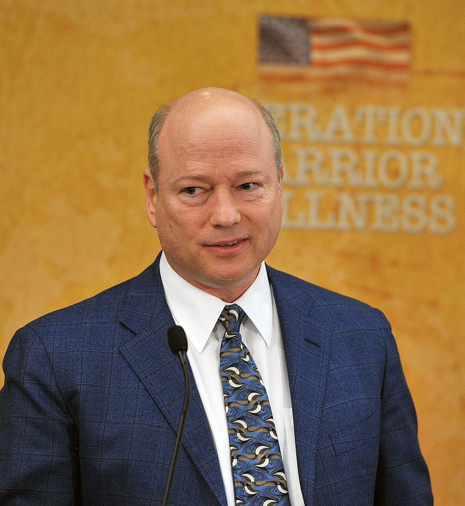 John Hagelin attends the David Lynch Foundation's Operation Warrior Wellness launch press conference.