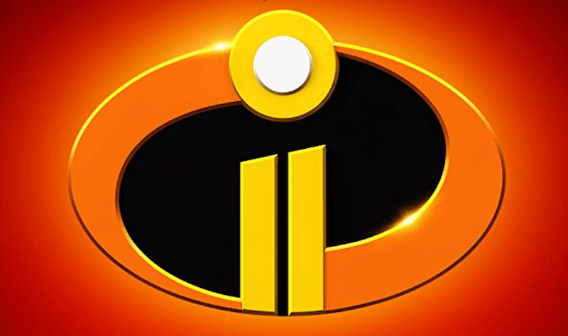 The Incredibles 2 logo. 