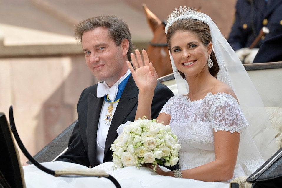 Christopher O'Neill and Princess Madeleine of Sweden
