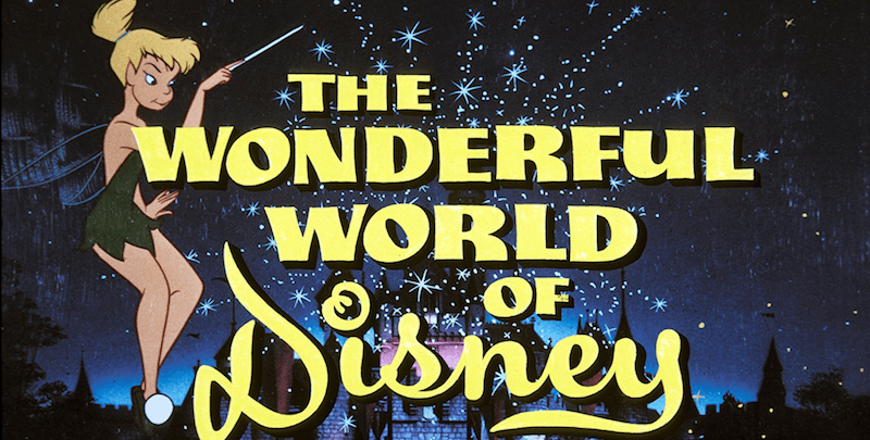 'The Wonderful World of Disney' logo and intro. 'The Wonderful World of Disney' logo and intro.
