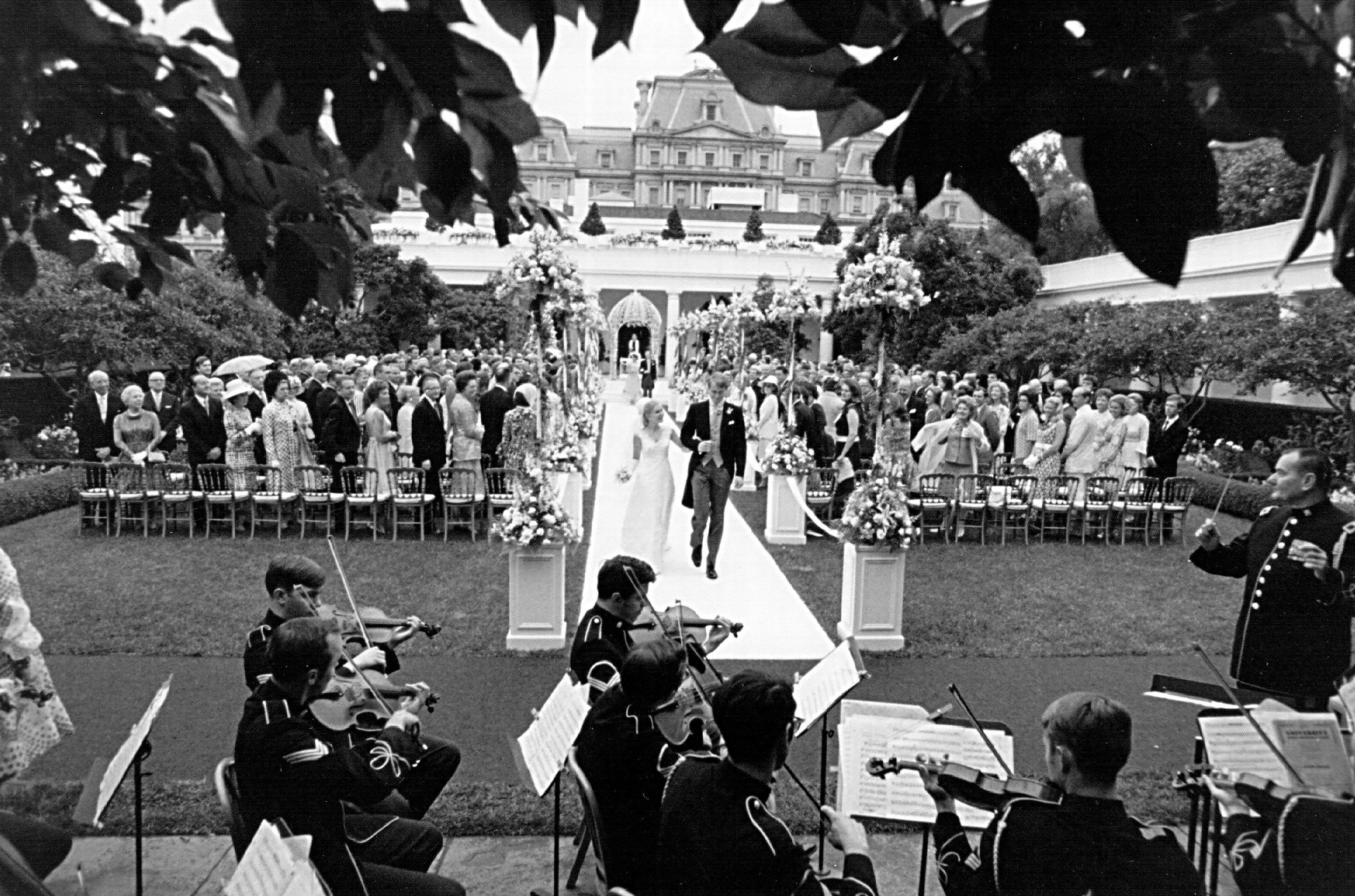 Tricia Nixon and Edward Cox Wedding