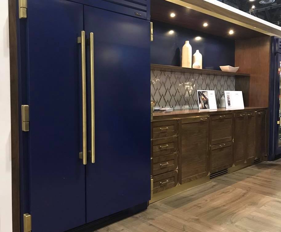 True Residential cobalt fridge