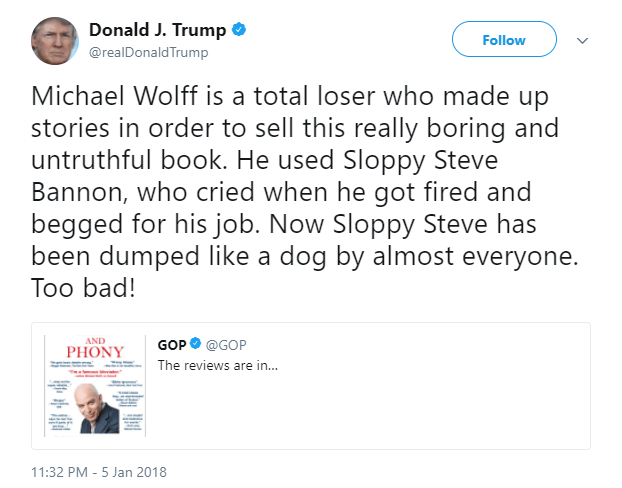 Trump-Tweet-Michael-Wolff