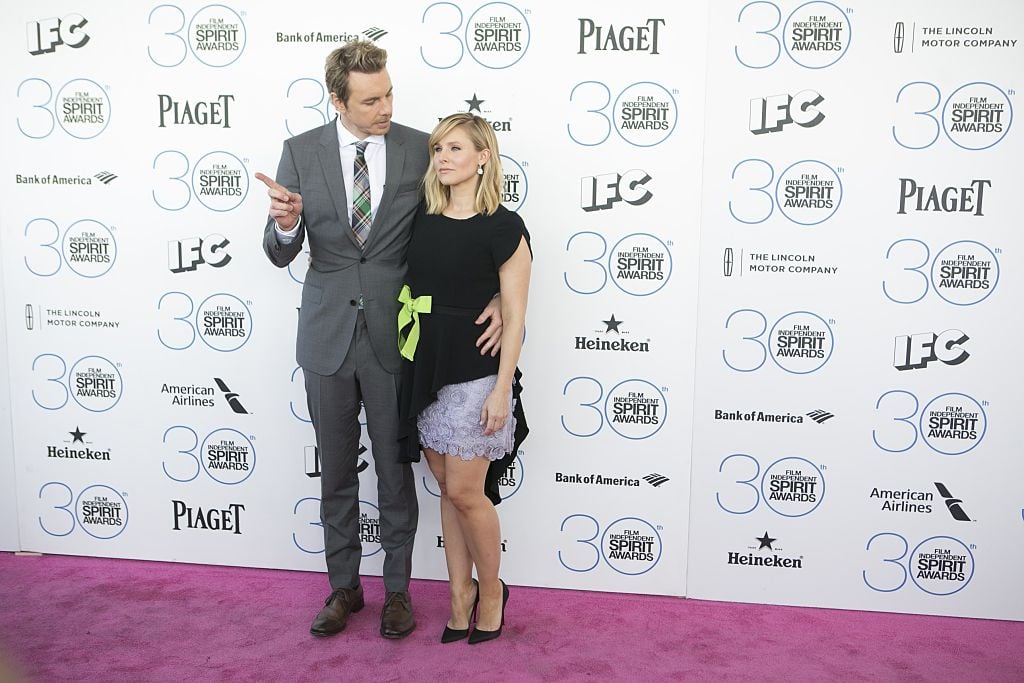 Kristen Bell and Dax Shepard arrives at the 2015 Independent Spirit Awards Kristen Bell and Dax Shepard arrives at the 2015 Independent Spirit Awards