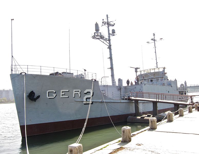 USS Pueblo ship in North Korea