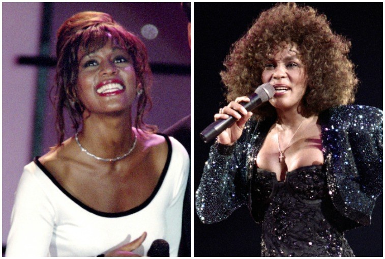 Whitney Houston collage. Whitney Houston collage.