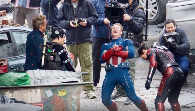 Avengers 4 set scene