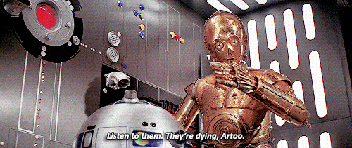 C-3PO in Star Wars: A New Hope C-3PO in Star Wars: A New Hope
