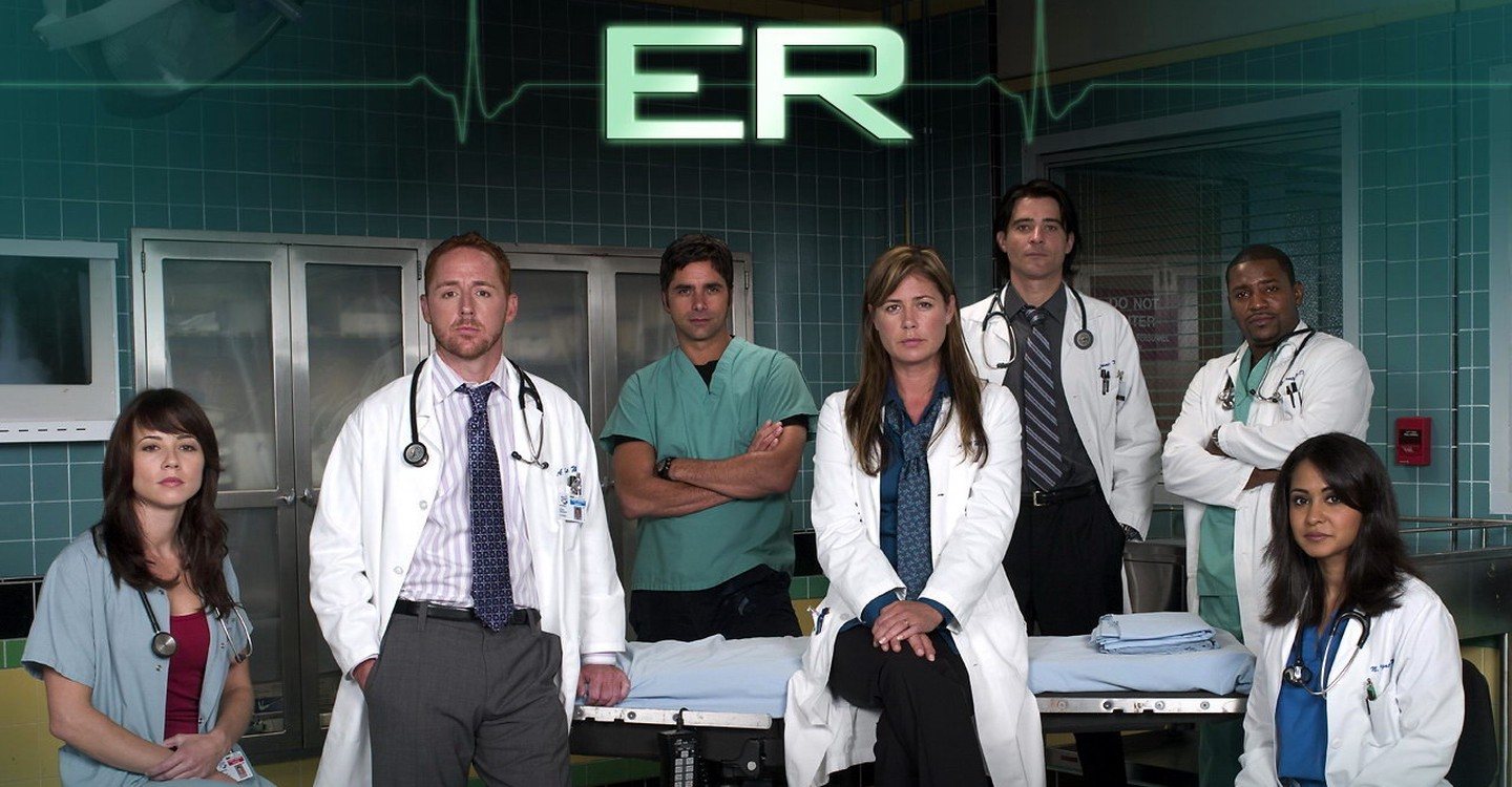 The cast of NBC's ER