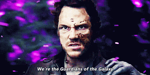 Peter Quill in Guardians of the Galaxy