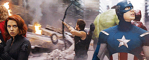 The Avengers preparing for the Battle of New York The Avengers preparing for the Battle of New York