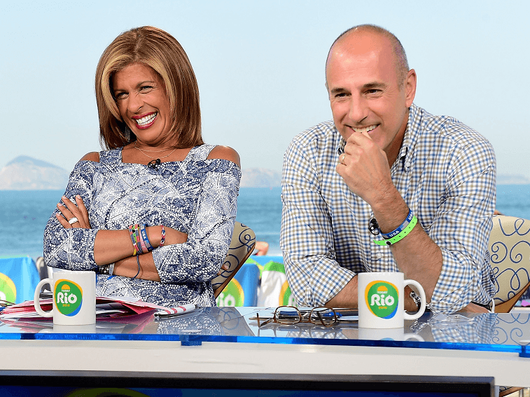 Hoda Kotb and Matt Lauer Hoda Kotb and Matt Lauer