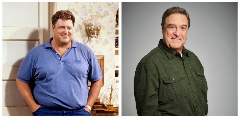 John Goodman then and now