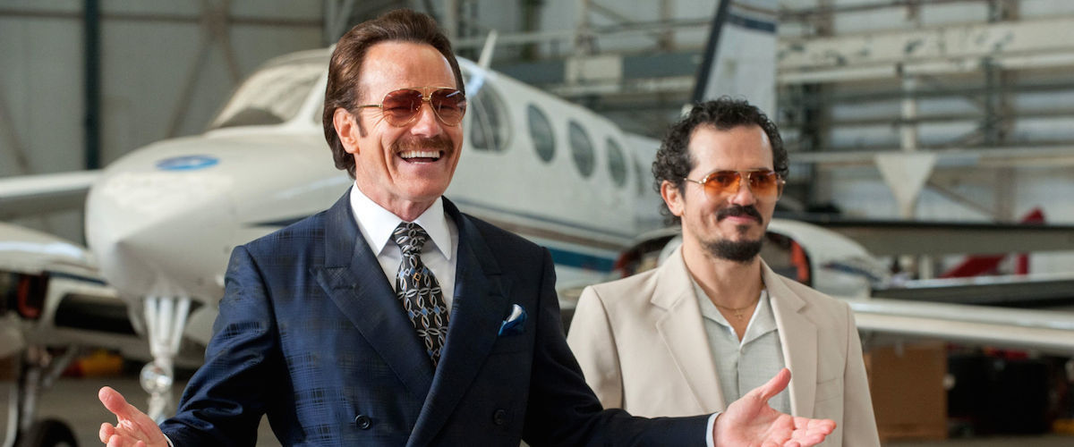 Bryan Cranston and John Leguizamo in The Infiltrator Bryan Cranston and John Leguizamo in The Infiltrator