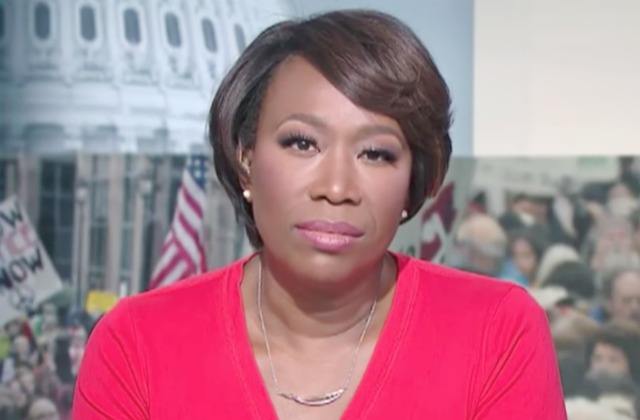 Joy Reid looks into the camera Joy Reid looks into the camera