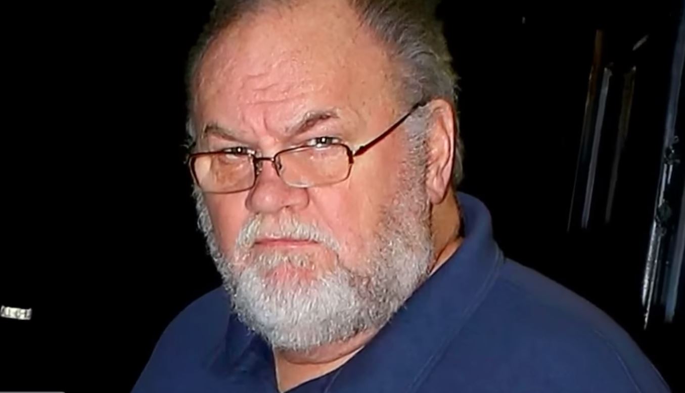 Thomas Markle Sr. wearing glasses in a photo. 