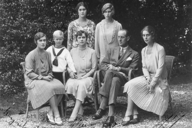 Prince Philip with his sisters and parents