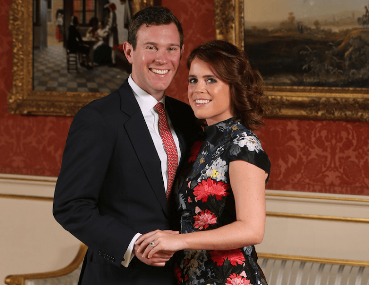 Jack Brooksbank and Princess Eugenie of York