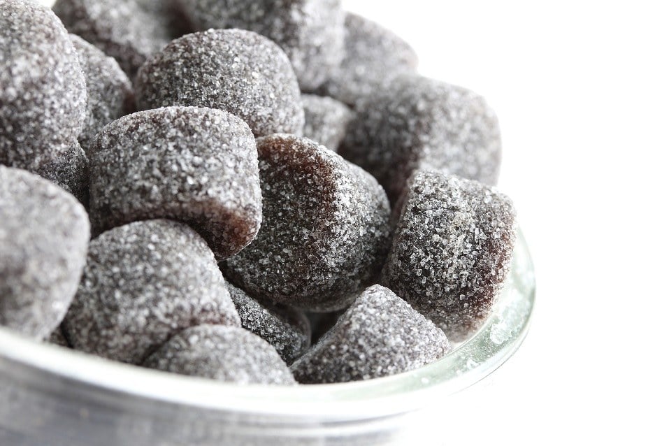 Salty licorice drops