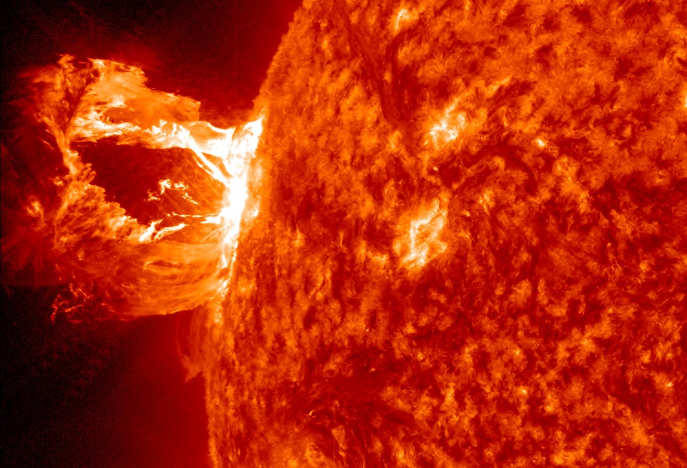 Radiation from the sun would be very dangerous on Mars. Radiation from the sun would be very dangerous on Mars.