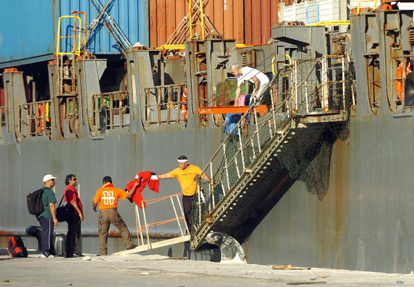 Somali pirate hostages