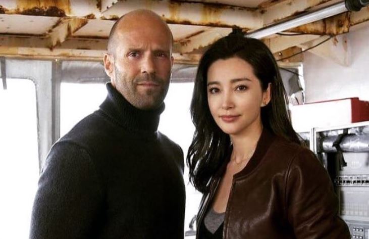 Jason Statham and Li Bingbing filming The Meg Jason Statham and Li Bingbing filming The Meg