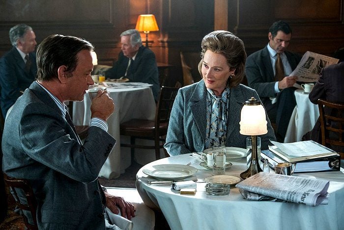 Tom Hanks and Meryl Streep in The Post Tom Hanks and Meryl Streep in The Post
