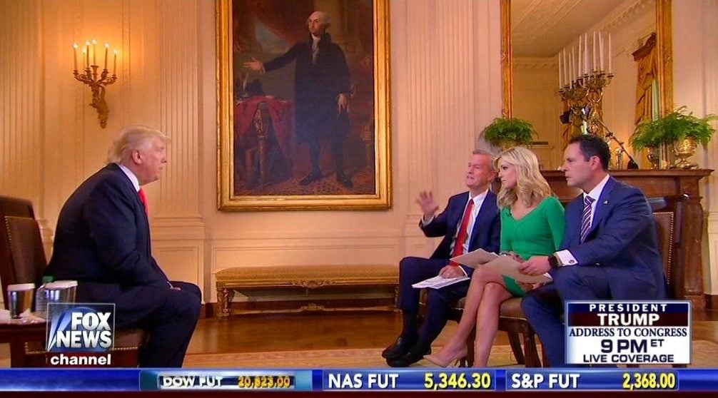 Trump revealed his budget plan on Fox & Friends Trump revealed his budget plan on Fox & Friends