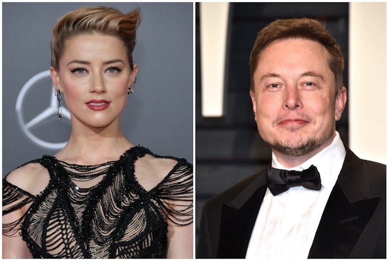 Amber Heard and Elon Mosk