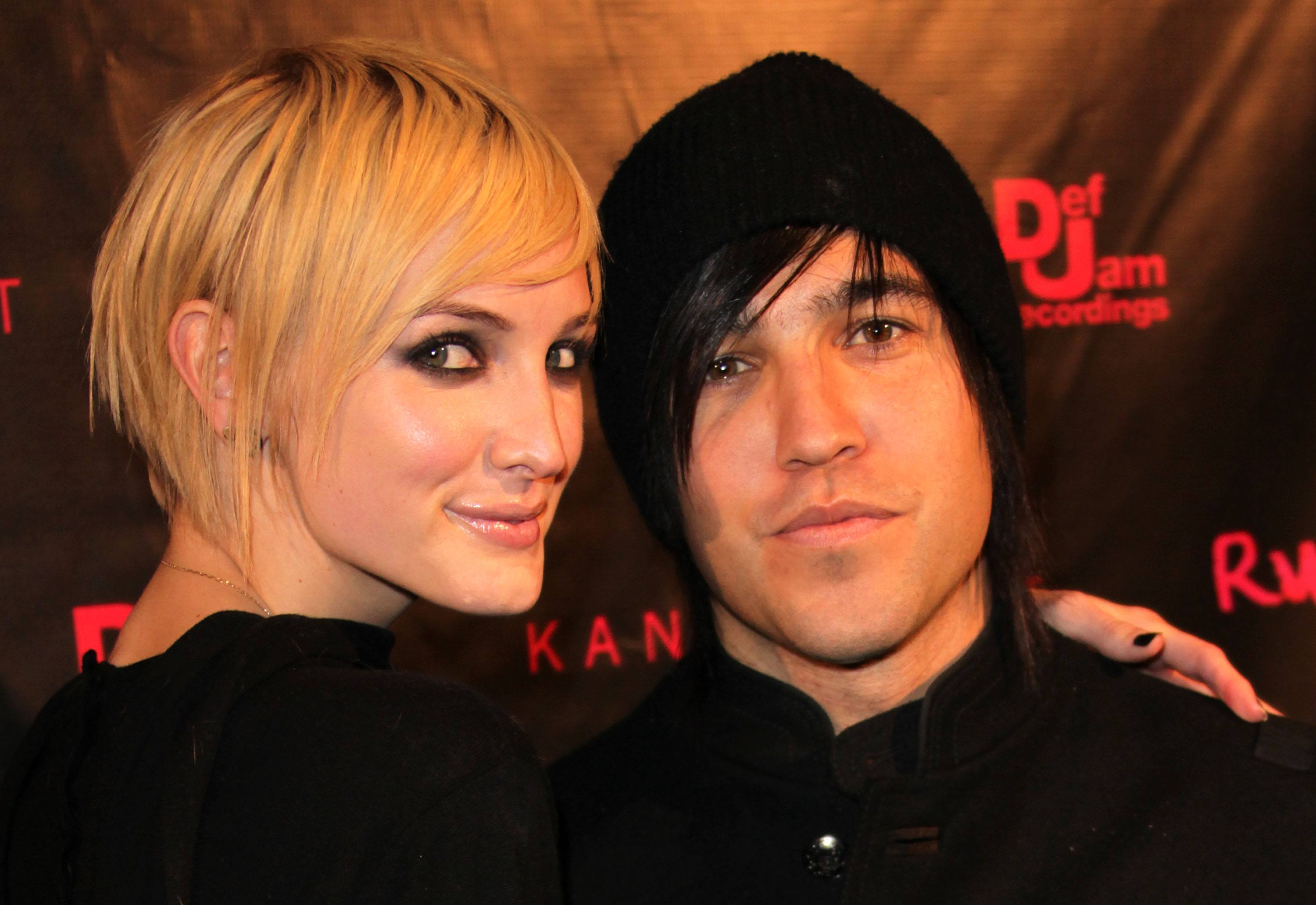 Ashlee Simpson and Pete Wentz