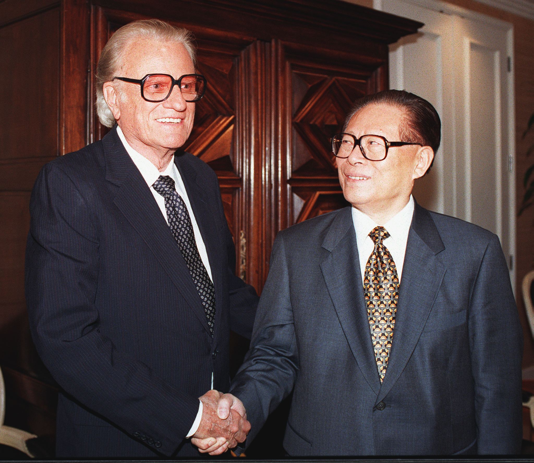 Billy Graham and the President of China