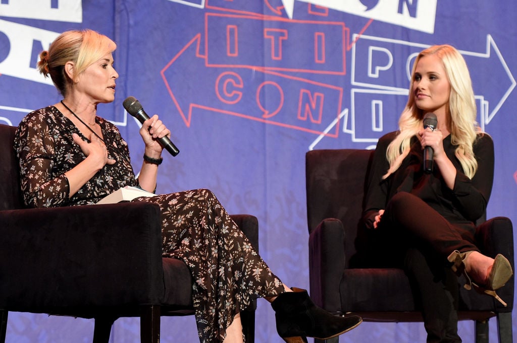 Chelsea Handler (L) and Tomi Lahren