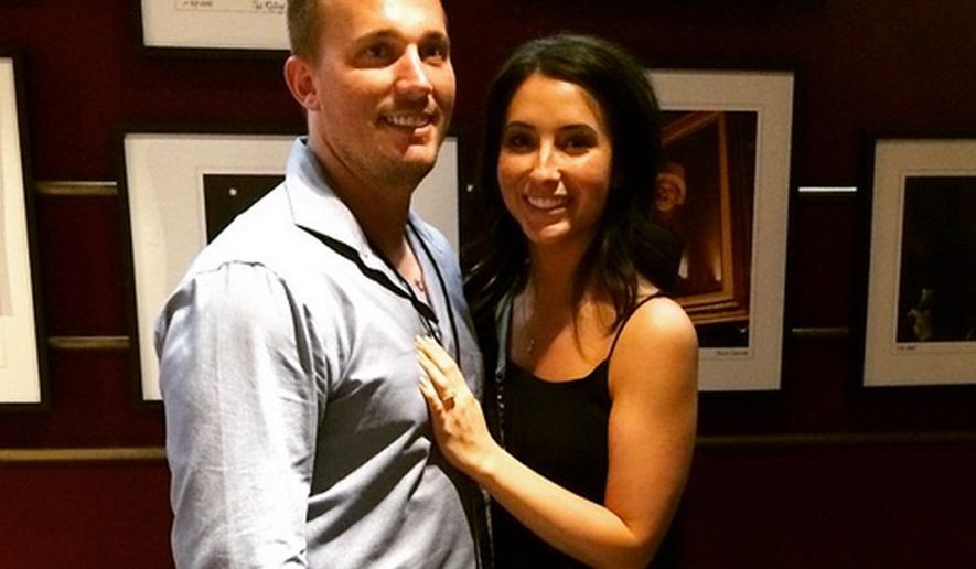 Dakota Meyer and Bristol Palin's engagement photo. Dakota Meyer and Bristol Palin's engagement photo.
