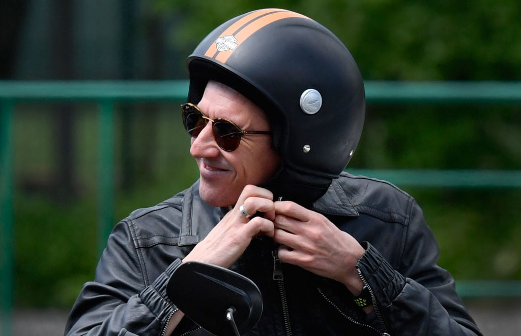 Wear helmet before driving a bike