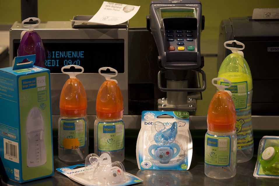 Bisphenol A-free baby accessories