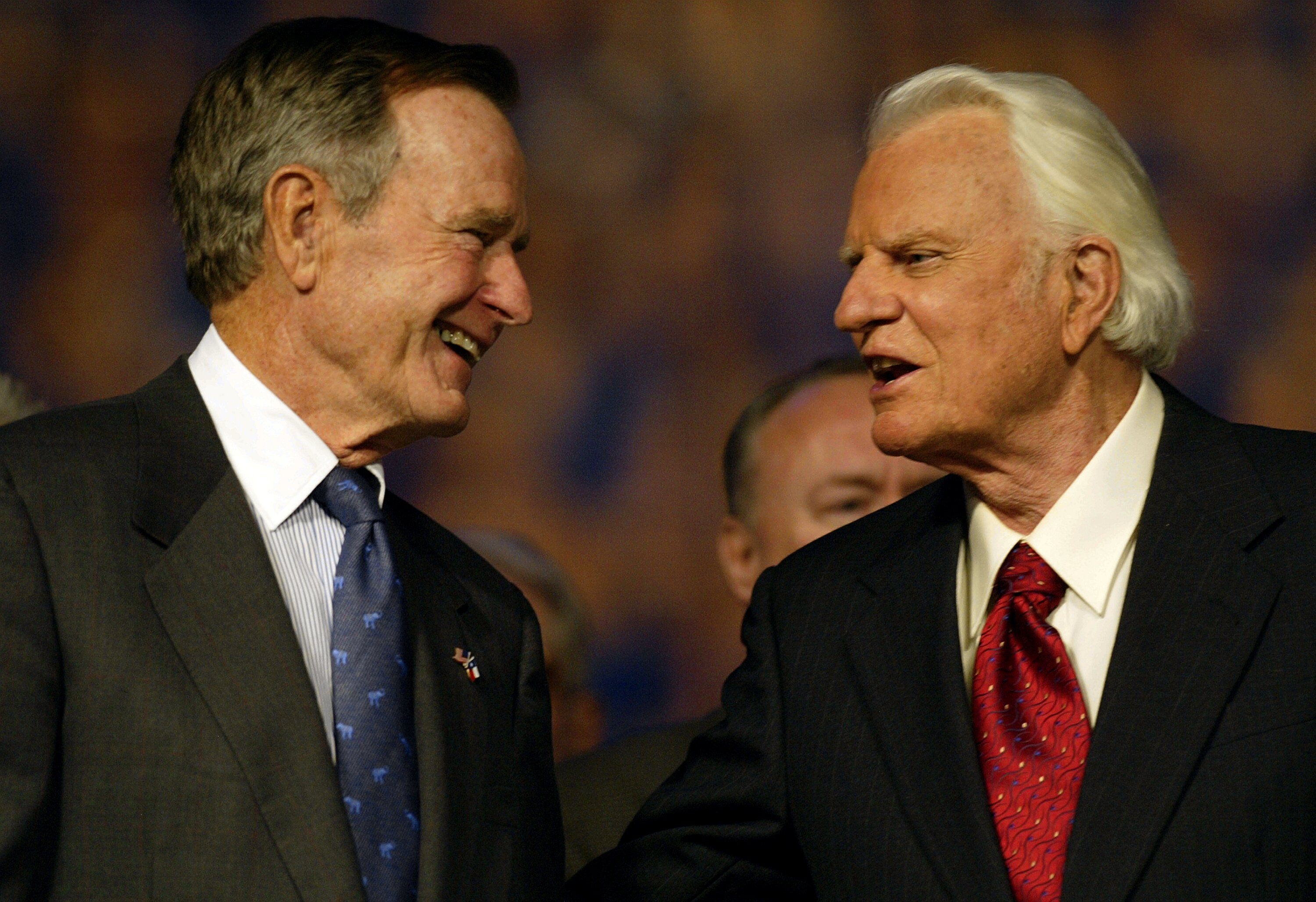 Billy Graham George H.W. Bush
