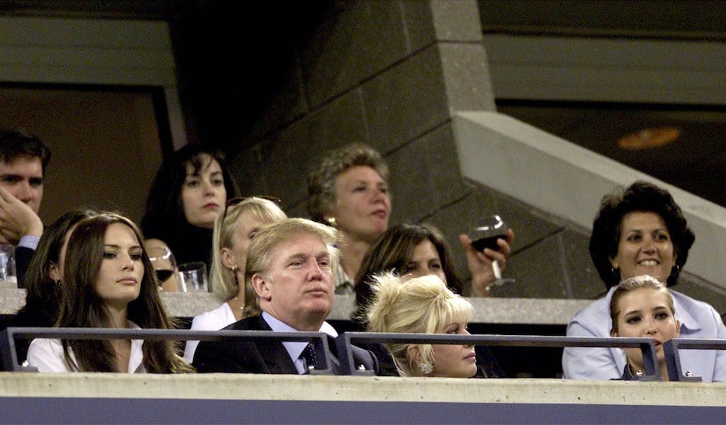 Donald Trump, Melania Trump, Ivana Trump