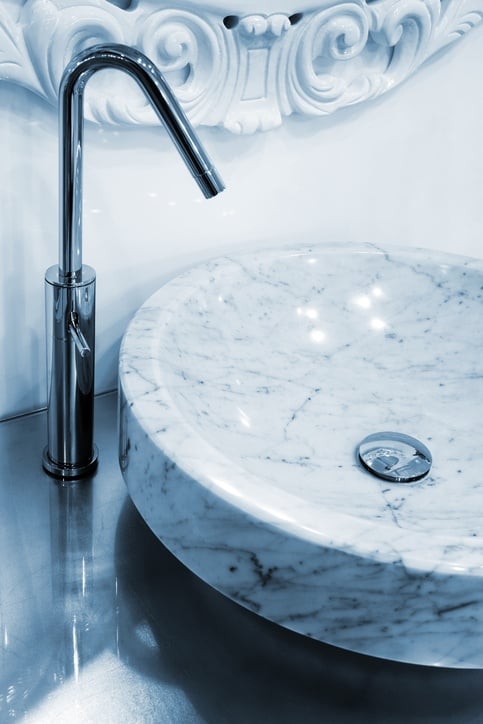 marble sink