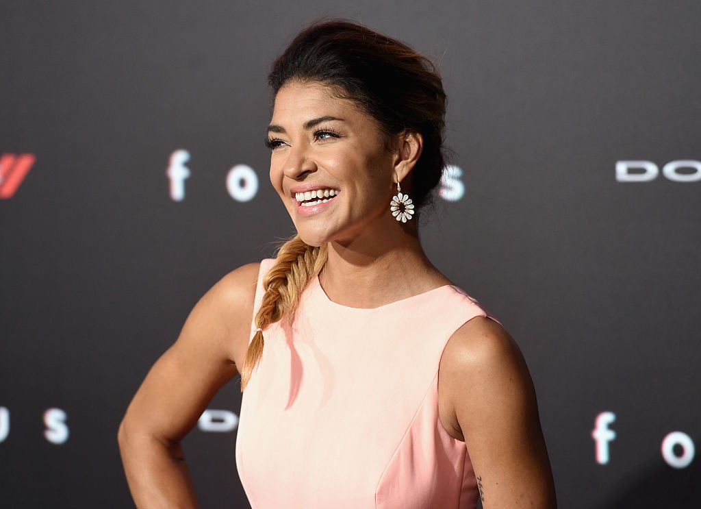 Actress Jessica Szohr attends the Warner Bros. Pictures' 'Focus' premiere at TCL Chinese Theatre on February 24, 2015 in Hollywood, California.