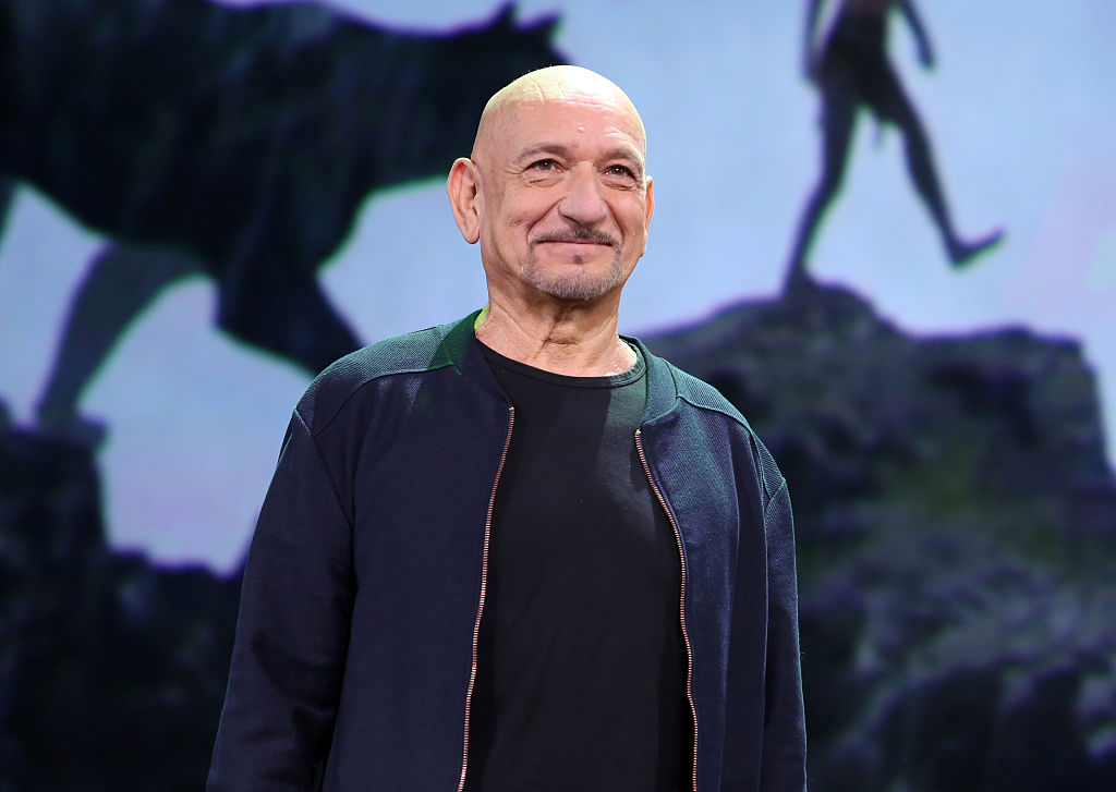 Actor Ben Kingsley of THE JUNGLE BOOK took part today in "Worlds, Galaxies, and Universes: Live Action at The Walt Disney Studios" presentation at Disney's D23 EXPO 2015 in Anaheim, Calif. 