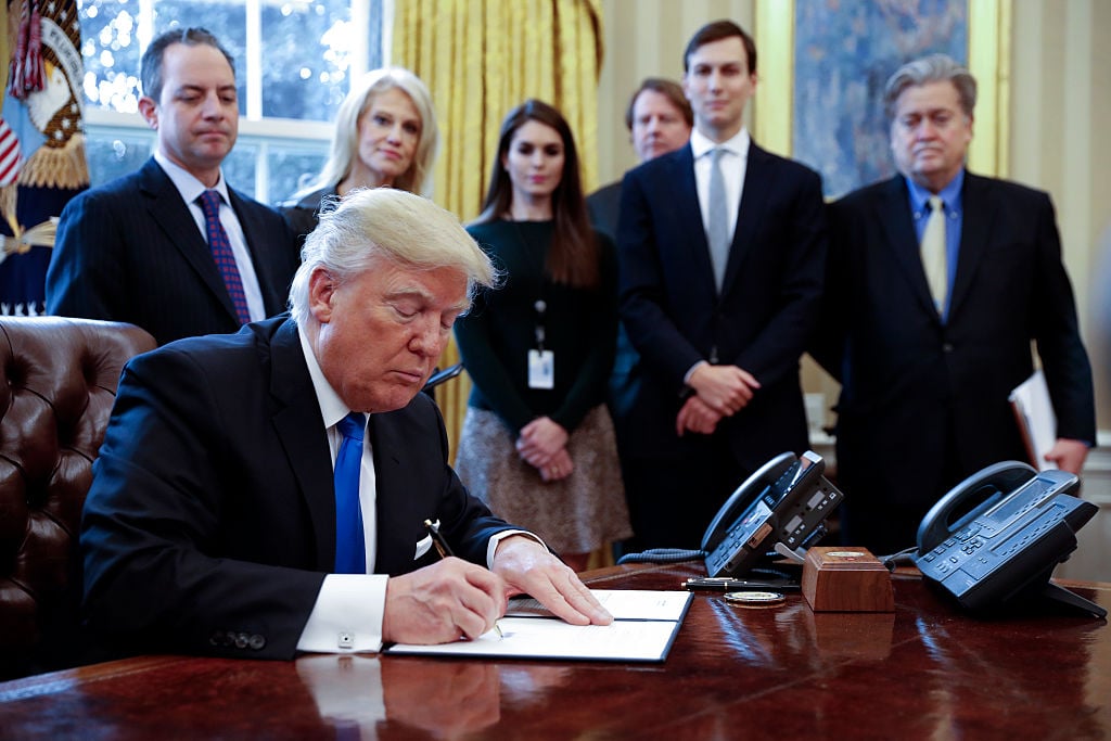Trump signs bills